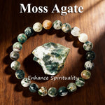 8 mm Stone Bead Bracelet