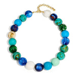 Multicoloured Acrylic Bead Necklace