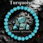 8 mm Stone Bead Bracelet