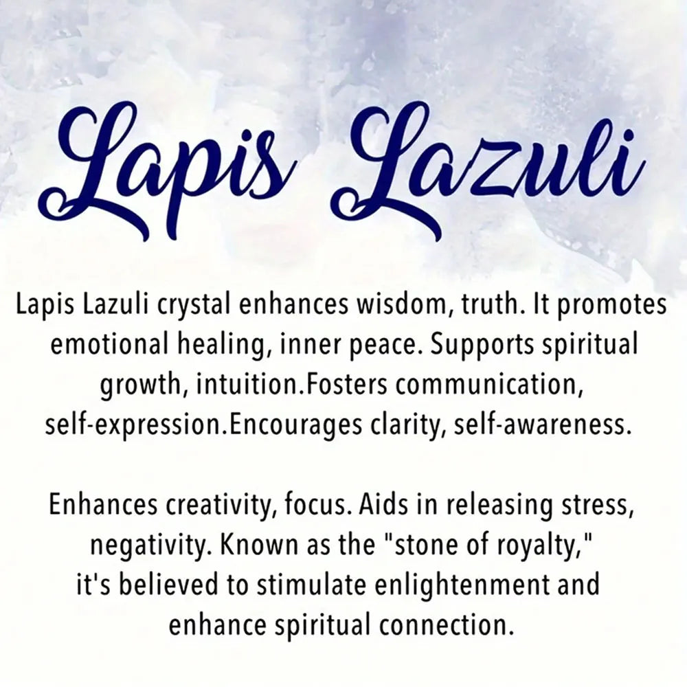Lapis Lazuli Bead Stretch Bracelet