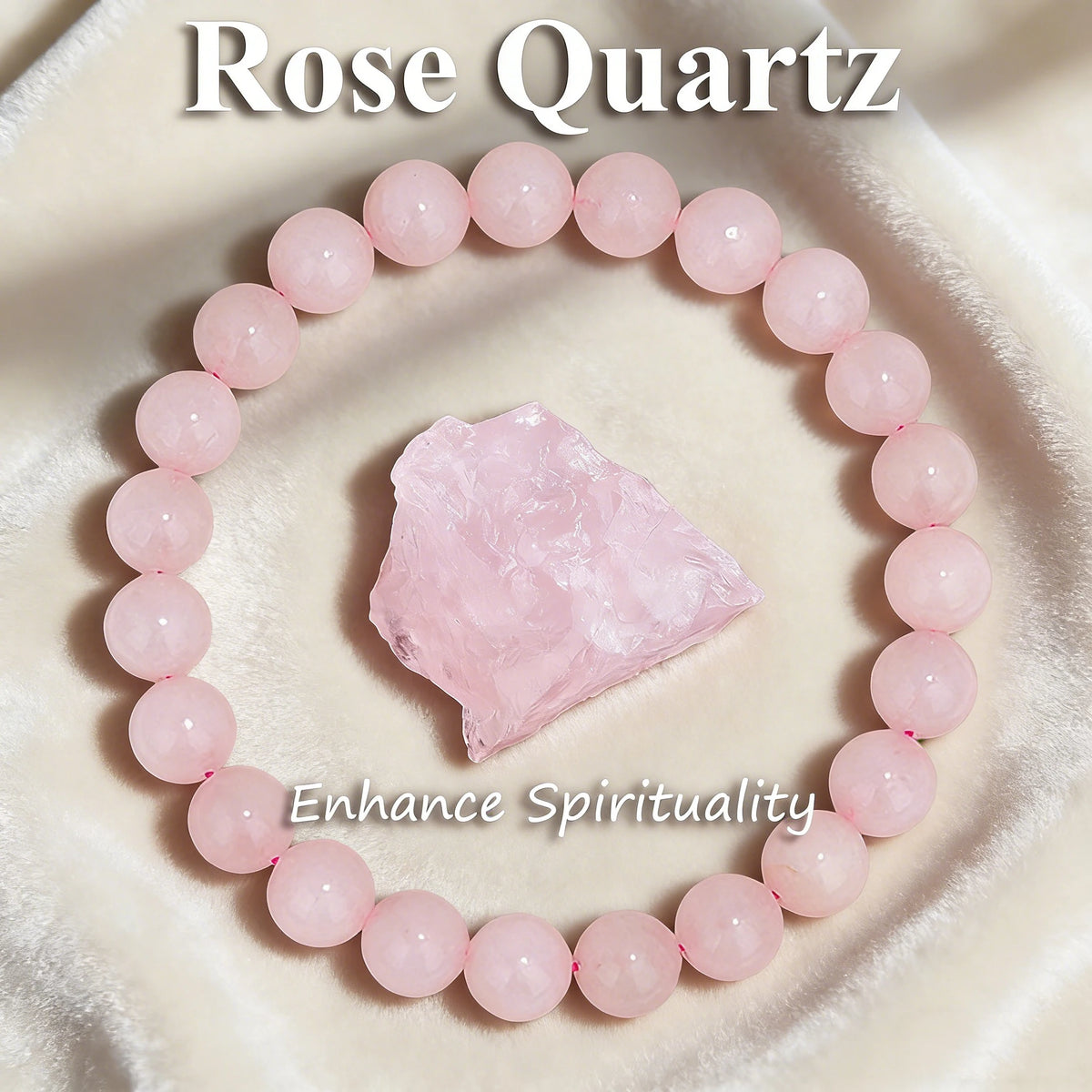 8 mm Stone Bead Bracelet