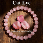 8 mm Stone Bead Bracelet