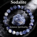 8 mm Stone Bead Bracelet