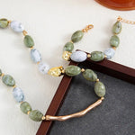 Resin Bead Necklace & Bracelet Set